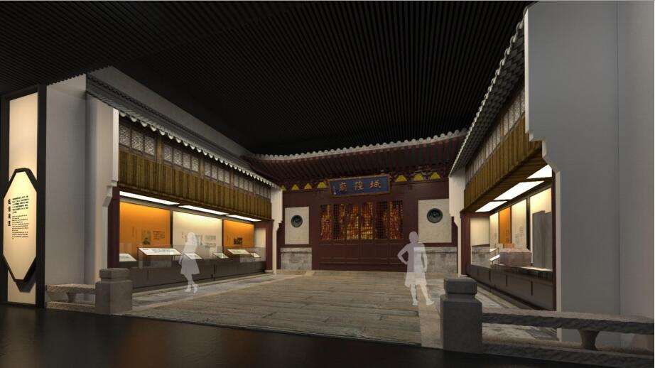 上海縣700年數字博物館設計效果圖-互動游戲