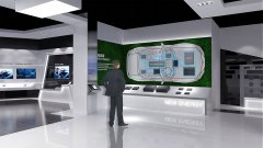 Hsae企業展廳新能源展示設計效果圖